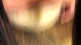 Blonde babe britney braces solo dildo masturbation