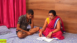 School Madam Teaching How to Fuck! Madam Student Sex