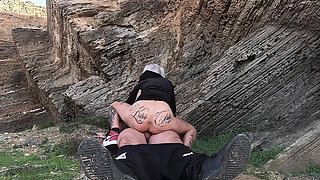 Brunette Babe Rides Hard Cock to Orgasm