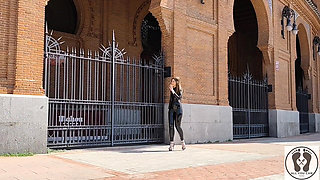 Alice Maze MILF Public Leather Shiny Fetish CEI Pussy Juicy