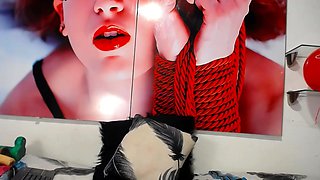 Hot Brunette mature Webcam Masturbation