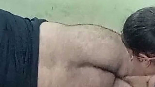 College Roommate’s Sensual Oil Massage Turns Handjob