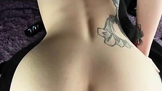 Amateur brunette ariana marie solo toying