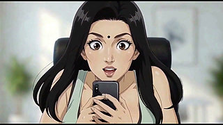 Indian teacher webcam