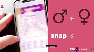 Amazing hussy - reality clip - Snap-Fuck