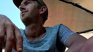 Solo masturbation and gay climax