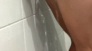 Morning Shower Solo Pleasure With one of My Favorite Toy