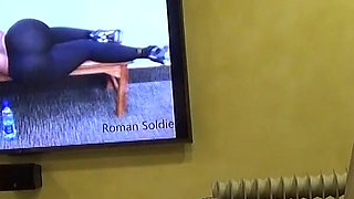 Step Sister Dry Humped Me and Made Me Cum on Her Yoga Pants