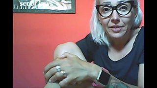 A True Penis Expert. Chantal Receives Intimate Photos and Comments with Wisdom