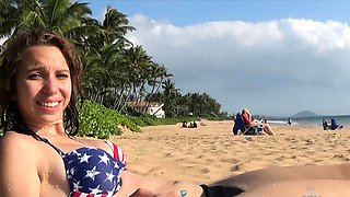 Very hot blonde amateur teen babe public