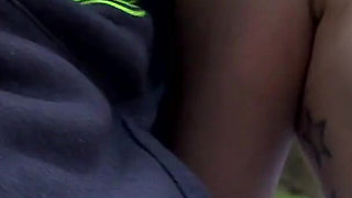 Wild Forest DP Fuck Inked Babe Outdoor