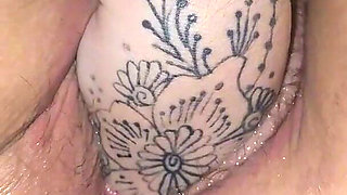 Jade Fisting Her Hairy MILF Pussy