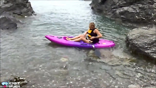 Open Water Kayak Disaster for Non Swimmer - Saved by Lifejacket