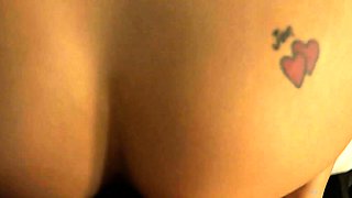 Flexible pale brunette with foot fetish does hot footjob