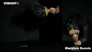 GLORYHOLE SECRETS Kimberly Love Gulps Big Fountains POINT OF VIEW Gloryhole Secrets