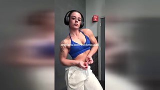 ThickMouse9 Flashes Pussy in Steamy Lesbian Yoga
