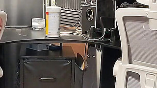 Buttcrack Exposed Dusting Home Office