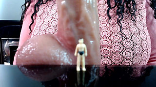 Macro Man Got Cock Comparison - Ebony