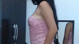 My Sexy and Beautiful Virgin Stepsister Touches Her Sweet Pussy and Records It to Send the Video to My Husband