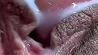 Juicy,dirty Selection of Leaking Juices,creampie,close-up,for Handjob