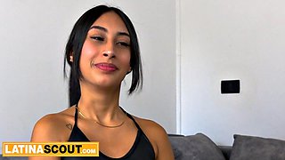 This LATINA fitness influencer knew what she wanted... she took let me screw her raw first time we met