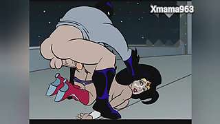 Superman Fuck Lonni in Ship hard ass hole Fuck