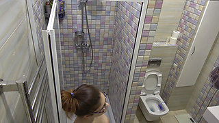 My Busty Stepsister Is as Hot as the Shower Water