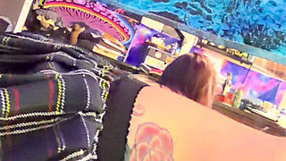 Zoey Portlands Step Brother Has See Thru Shorts on