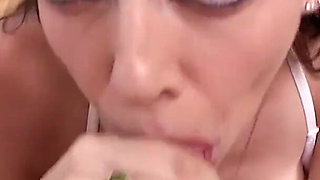 Cute brunette Bella Nikole Black POV blowjob and cum swallow