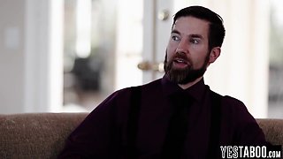 Full-bosomed Gold Digger Fucks Bf And Stepdad - Anna De Ville