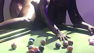 Homemade Amateur Sex by the Snooker