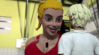 Hentai Sex School Episode 3 - Hentai Student Eats Out His Teacher's Perfect Pussy Until She Orgasms!