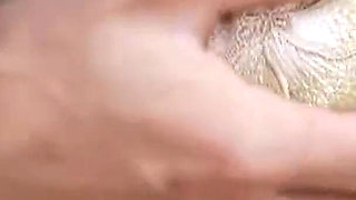 Bath Cleaning Housewife Gets a Surprise Visit at Home. Muscle Guy Joins in, Wild 3p Goes Out of Control!