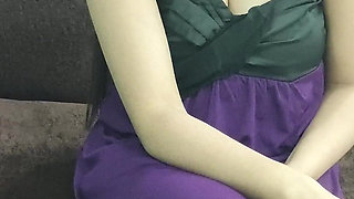 Indian Beautiful Saara Fingering Pussy but Caught by Step Brother Watching Porn and Fucked Her Tight Pussy!