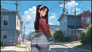 My New Girlfriend  Taboo Hentai Game  Ep.22 GF Walking Around Like a Pet!