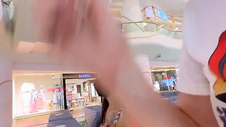 Mall pickup of tiny Thai teen beauty