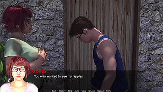 Suckling My Girl Friend Rhondas Soggy Boobs and Kissing Virgin Pussy the First Time While Step Mom Isn't in Home