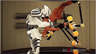 Extreme Sex In Restraints. Big Tits Beauty Likes To Be Fucked Hard
