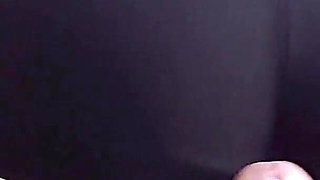 I Rubbed His Cock with My Tight Black Shorts and His Penis Started Leaking