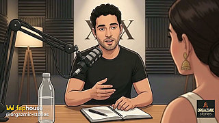 Mrs. Sudha Sexy Middle Aged Indian Women Got Fucked by Young Guy in Podcast