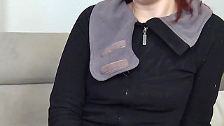 German Scout - Freckled Redhead Ginger Ella Rose Pick up for First Time Porn Casting Sex