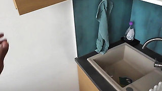 Candie Luciani Fucked in Kitchen