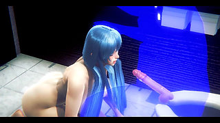 Esdeth Hentai - Akame Ga Kil Fucking in a Public Toilet Part 1 - Japanese Asian Manga Anime Film Game Porn