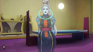 All anime xxx, animated titfuck, bulma x chichi