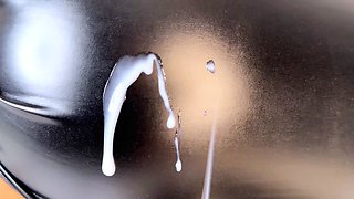 Awesome Big Boobs Blonde Masturbates In The Shower