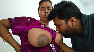 Desi Bhabhi Hot Blowjob & Boobs Sucking with Milk XXX Videos Hindi