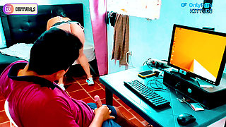 Maid Gets Fucked in the Pussy by Her Boss