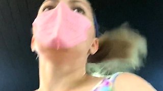 Brunette Couch Webcam Solo Fun Masturbating