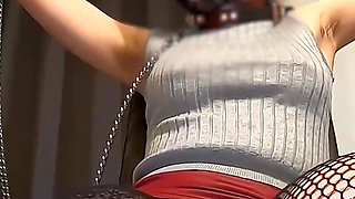 Japanese Slave Training: Kissing, Armpit Hair, Pussy Showing, Shibari Bondage