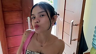 Teen, puny, ball licking